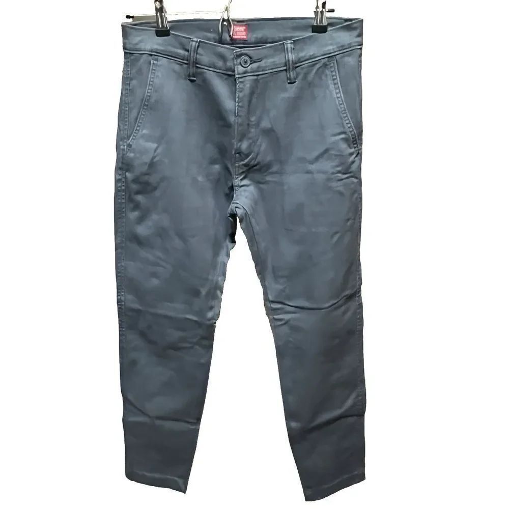 Levi's XX Chino Standard Taper Pants Womens 29 x 30 Bluegray Regular Fit NEW